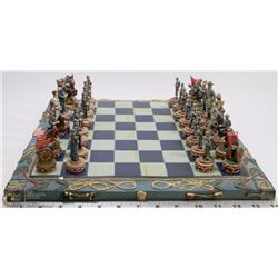 AMERICAN CIVIL WAR THEME CHESS SET