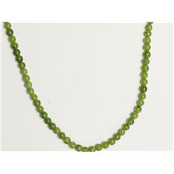 #7-STERLING SILVER CLASP NEPHRITE JADE