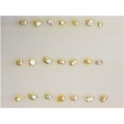 #16-GENUINE KESHI PEARL GEMSTONES