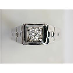 #18-STERLING SILVER CUBIC ZIRCONIA