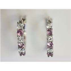 #21-STERLING SILVER SIMULATED ALEXANDRITE &