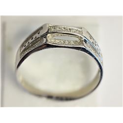 #22-STERLING SILVER CUBIC ZIRCONIA