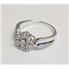Image 2 : #27-STERLING SILVER 7 DIAMOND (APPROX 3.00G)