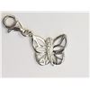 Image 1 : #30-STERLING SILVER CUBIC ZIRCONIA BUTTERFLY
