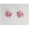 Image 1 : #33-10KT WHITE GOLD PINK CUBIC ZIRCONIA