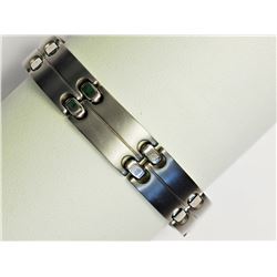 #34-TITANIUM STAPLE LINK (8.5") MEN'S BRACELET