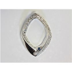#40-STERLING SILVER DIAMOND