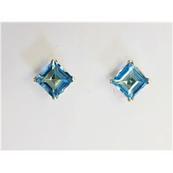 #43-14KT YELLOW GOLD BLUE TOPAZ (0.73CT)