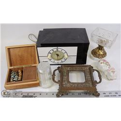 CLOISONNE THIMBLES , MUSIC BOX, SHAKER AND MORE