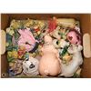 Image 1 : BOX W/ COLLECTIBLE PIGS FIGURINES