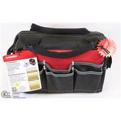 HUSKY TOOL BAG WITH ORGANIZERS