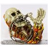 Image 1 : SKELETON & CHAIN ( FOR HOLDING WINE BOTTLE)