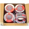 Image 1 : CASE OF 24 ROLLS OF STUCCO TAPE TO MULTI-PURPOSE