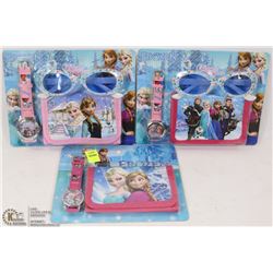 LOT OF 3 NEW DISNEY'S FROZEN KIDS FASHION SETS