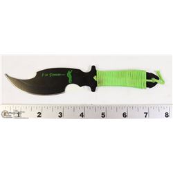 BLACK STEEL ZOMBIE KILLER KNIFE