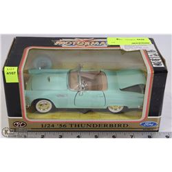 1956 FORD THUNDERBIRD DIE CAST BY MOTORMAX