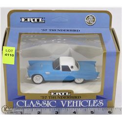 1957 FORD THUNDERBIRD DIE CAST BY ERTL