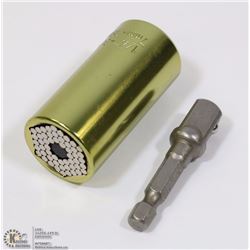 NEW UNIVERSAL SOCKET ADAPTER WITH POWER DRILL BIT
