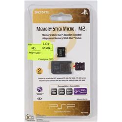 NEW SONY MEMORY STICK MICRO M2 FOR