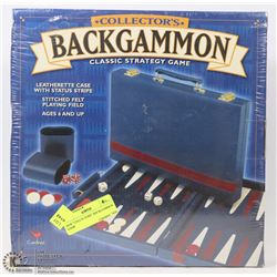 NEW "COLLECTORS" BACKGAMMON GAME