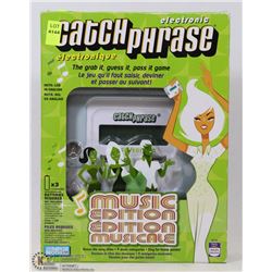 NEW ELECTRONIC CATCH PHRASE GAME MUSIC