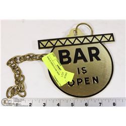 BAR IS OPEN-CLOSE SIGN