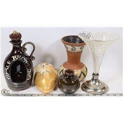 FLAT OF VINTAGE VASES