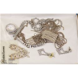 2 FASHION NECKLACE AND EARRING SETS INCL RING