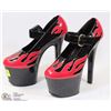 Image 1 : NEW PLEASER FLAMING STILETTO SHOES