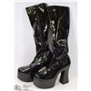 Image 1 : NEW PLEASER PLATFORM KNEE HIGH BOOTS