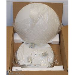 NEW IN BOX KUZCO FLUSHMOUNT LIGHT