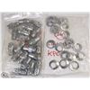 Image 1 : BOX W/ 20 NEW CHROME 7/16 LUGNUTS WITH