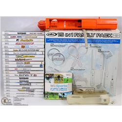 13 NINTENDO WII GAMES WITH MORE