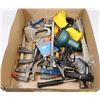 Image 1 : LARGE BOX OF CARPENTER'S TOOLS INCL.