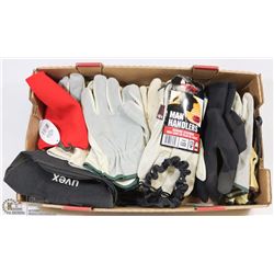 FLAT W/MEN'S XL NEW GLOVES