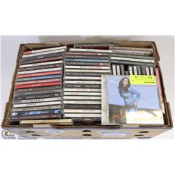FLAT OF 50+ CD'S MOSTLY COUNTRY