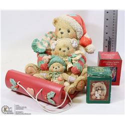 ESTATE CHERISHED TEDDIES "FRIENDSHIP WEATHERS ALL