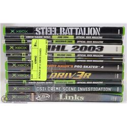 BUNDLE OF 11 XBOX GAMES