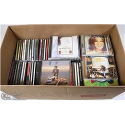 BOX OF APPROX 100 CDS INCL ELTON JOHN, CHANTAL