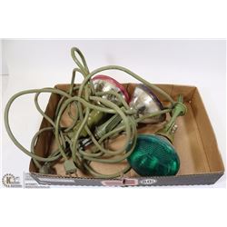 OUTDOOR DECORATIVE COLOURED LIGHTS