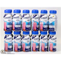 CASE OF 24 ENSURE MEAL REPLACEMENT STRAWBERRY