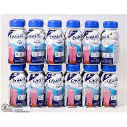 CASE OF 24 ENSURE MEAL REPLACEMENT STRAWBERRY