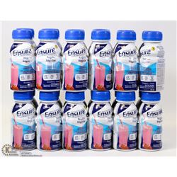 CASE OF 24 ENSURE MEAL REPLACEMENT STRAWBERRY