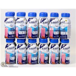 CASE OF 24 ENSURE MEAL REPLACEMENT STRAWBERRY