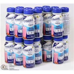 CASE OF 24 ENSURE MEAL REPLACEMENT STRAWBERRY