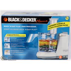 BLACK AND DECKER FOOD PROCESSOR