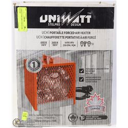 UNIWATT PORTABLE FORCED AIR HEATER