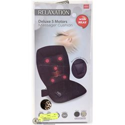 RELAXATION DELUXE 5 MOTORS MASSAGE CUSHION