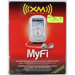 MYFI XM SATELLITE RADIO