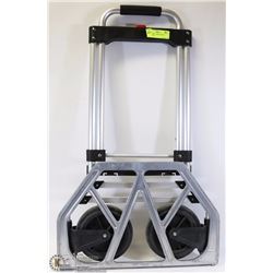 FOLD-AWAY 2-WHEEL DOLLY - ALUMINUM,
